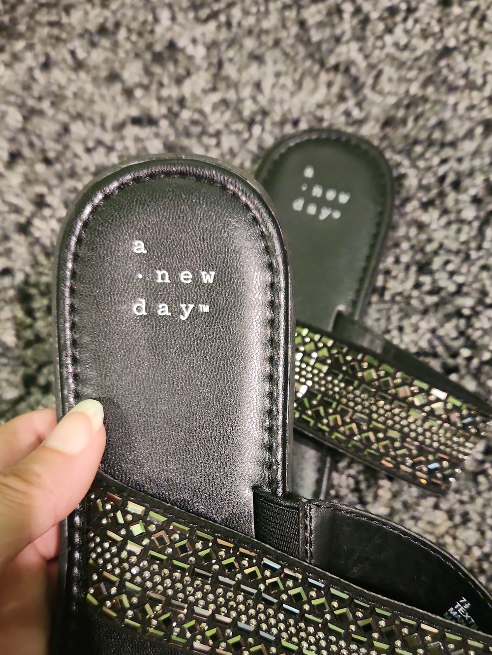 A New Day Studded Sandals - Picture 2 of 6